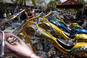 Poker Run 2007 photo - Duval Street, Key West